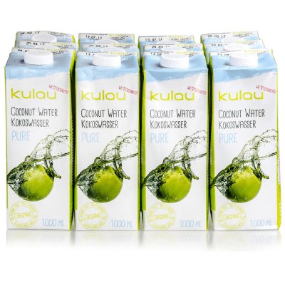 Pure Kulau 100% bio kokosová voda 12 x 1 l