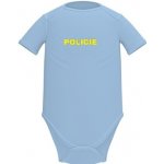 Dětské body krátký rukáv premium Policie – Hledejceny.cz