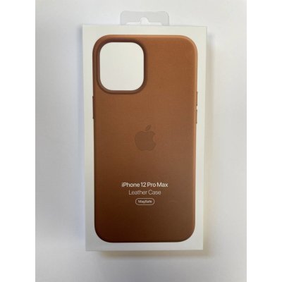 Apple iPhone 12 Pro Max Leather Case with MagSafe Saddle Brown MHKL3ZM/A – Zboží Mobilmania