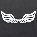 Naše galanterie Křídla plexi mléčné 10cm 30 – Hledejceny.cz