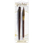 CurePink SR72540 Harry Potter Wand & Broom propiska a tužka 7 x 23 cm – Hledejceny.cz