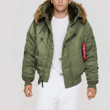 Alpha Industries bunda N2B VF59 sage green