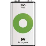 GP ReCyko 9V 200mAh 1ks B2552 – Zboží Mobilmania