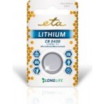 ETA PREMIUM CR2430 1ks CR2430LITH1 – Zboží Živě