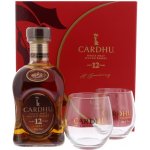 Cardhu 12y 40% 0,7 l (dárkové balení 2 sklenice) – Zboží Dáma