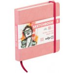 Sketchbook Darwi 14x14 Soft pink – Sleviste.cz