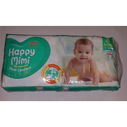 Recenze Happy mimi Flexi Comfort Midi 2 4-9 kg 44 ks - Heureka.cz