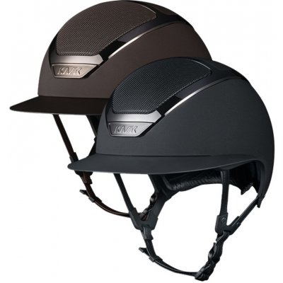 KASK Jezdecká ochranná helma Star Lady Chrome II černá – Sleviste.cz