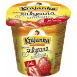 Krajanka Zakysaná smetana Jahodová 130 g – Zboží Dáma