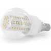 Whitenergy Led koule B60 80xSMD E14 4W teplá bílá