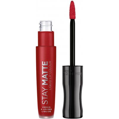 Rimmel London Stay Matte Liquid Lip Colour tekutá rtěnka 500 Fire Starter 5,5 ml – Zbozi.Blesk.cz