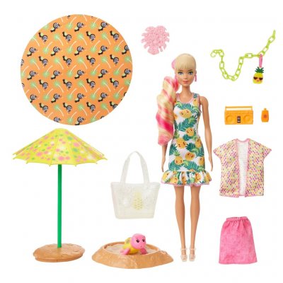Barbie Color Reveal Pěna plná zábavy Ananasová