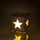 RXL Retlux Vánoční osvětlení 352 svítící podstavec pod čajovou svíčku Hvězda
