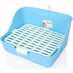 Tommi Toaleta pro králíky a fretky s roštem 28 x 21 x 16 cm – Zboží Mobilmania