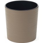 Lamela květináč MALWA DLUTO vroubek 250 bílý – Sleviste.cz