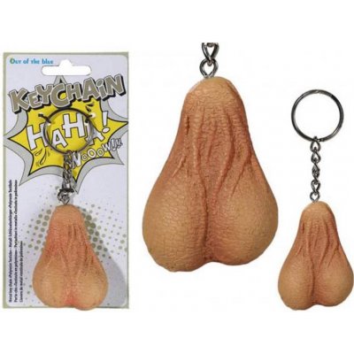 Out Of The Blue Metal Key Chain Testicle – Zboží Dáma