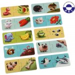 Puzzlika 12992 Mé jídlo naučné 20 dílků – Hledejceny.cz