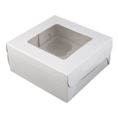Krabice na muffiny s okénkem - 4 - 16 x 16cm – Zboží Mobilmania