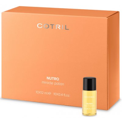 Cotril Nutro ampule pro okamžitou výživu matných a suchých vlasů 10 x 12 ml – Hledejceny.cz