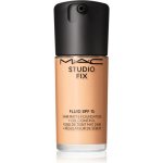 MAC Cosmetics Studio Fix Fluid SPF15 24HR Matte Foundation + Oil Control matující make-up SPF15 NC18 30 ml – Zboží Dáma