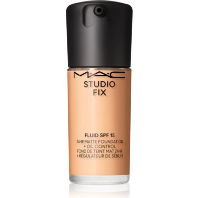 MAC Cosmetics Studio Fix Fluid SPF15 24HR Matte Foundation + Oil Control matující make-up SPF15 NC18 30 ml – Zboží Dáma