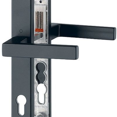 Hoppe Austin PZ 92 mm klika/klika černá matná – Sleviste.cz