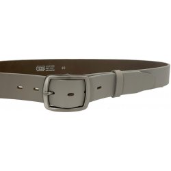 Penny Belts kožený opasek 4651 šedý