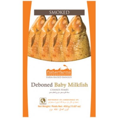 Fisherfarm's Uzená baby milkfish vykoštěná okolo 450 g – Hledejceny.cz