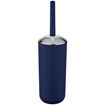 Wenko Uzavíratelný zásobník na WC BRASIL, barva modrá + štětka WC – Zboží Dáma