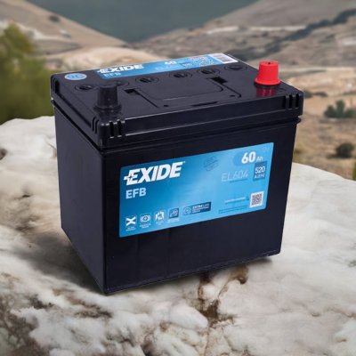 Exide Start-Stop EFB 12V 60Ah 520A EL604 | Zboží Auto