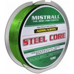 Mistrall Šňůra S Ocelovým Jádrem Admuson Steel Core 5m 0,18mm 23,5kg – Zboží Dáma