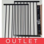 BabyDan zábrana Flexi Fit kov černá šroubovací – Zbozi.Blesk.cz