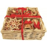 Anděl Přerov Slaměné ozdoby v košíku 24 ks – Sleviste.cz