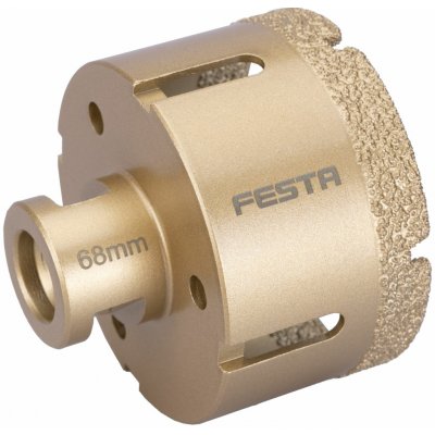 FESTA Korunka vykružovací diamantová, 68mm, M14, c113616dedb7 – Hledejceny.cz