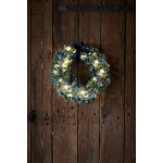 Sirius Vánoční svítící věnec Snowy 45 cm – Zboží Dáma