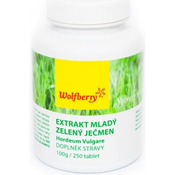 Wolfberry Mladý ječmen 100 g 250 tablet