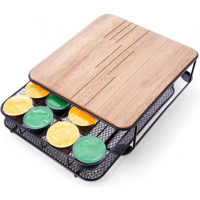 ORION Box dřevo kov kapsle LINE 30 x 24 x 6,5 cm – Zboží Dáma