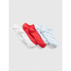 GAP Ponožky dětské 3 páry Červená