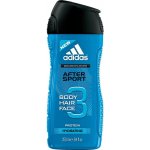 Adidas 3 Active After Sport Men sprchový gel 250 ml – Hledejceny.cz