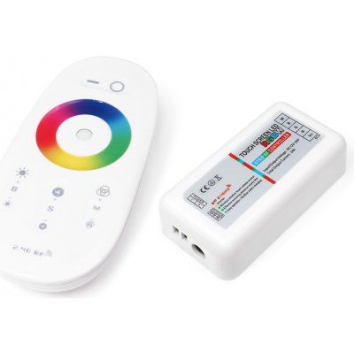BERGE Dálkový dotykový ovladač pro LED pásky RGBW - 24A - 288W – HobbyKompas.cz