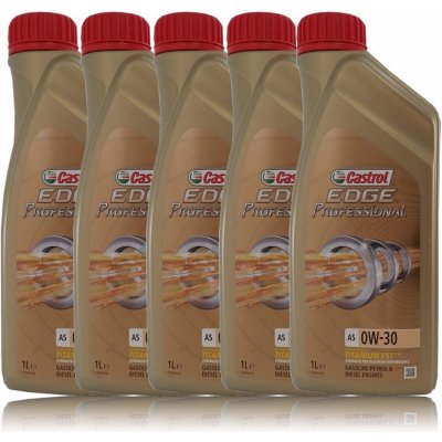 Castrol Edge Professional A5 0W-30 5 l – Hledejceny.cz