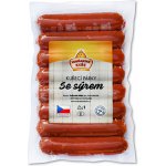 Vodňanské Kuře Kuřecí párky se sýrem 290 g – Sleviste.cz