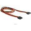 PC kabel Delock 60133 napájecí kabel SATA 15 Pin samec > SATA 15 Pin samice prodlužující 100 cm