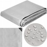 Springros Krycí plachta s oky 3x5 m extra silná 210g PE stříbrná PROTECT GA2146-XG – Zboží Dáma