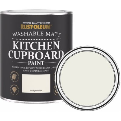 Rust-Oleum Kitchen Cupboard Paint 0,75 l bílá antik – Zboží Mobilmania