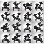 Baby Jogger City Select onyx stříbrný rám 2018 – Hledejceny.cz