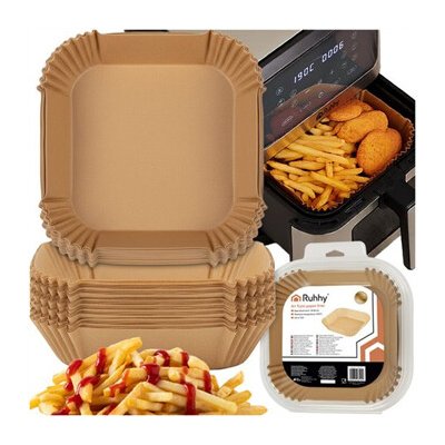 Papírové vložky do horkovzdušné fritézy 20 × 20 cm RUHHY, 100 ks – Zboží Dáma