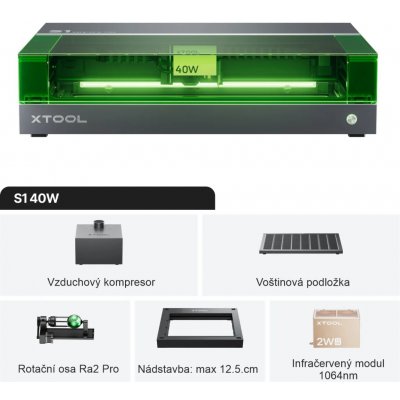 xTool S1 40W DeLuxe – Zboží Živě