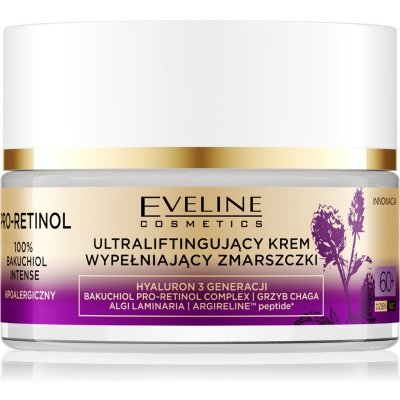 Eveline Cosmetics Pro-Retinol 100% Bakuchiol Intense ultra liftingový pleťový krém 60+ 50 ml