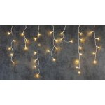 HOME MAGICŘetěz Vánoce Icicle 200 LED teplá bílá cencúľová jednoduché svícení 230 V 50 Hz – Zbozi.Blesk.cz